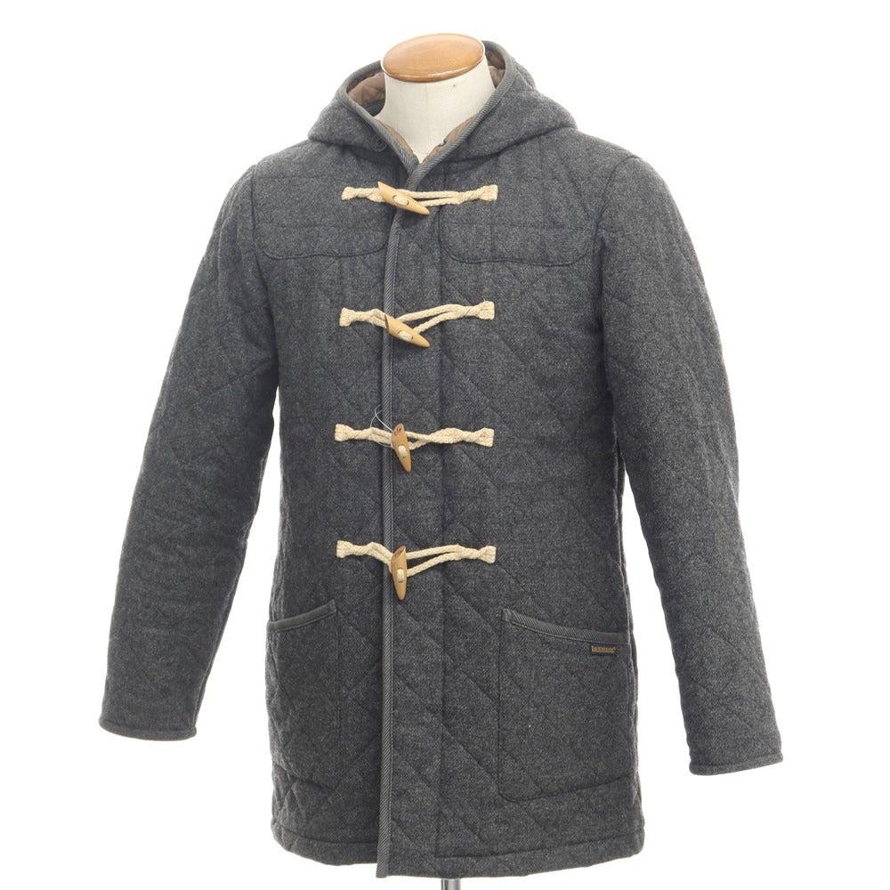 【中古】ラベンハム LAVENHAM ウール キルティング ダッフルコート グレー【サイズ38】【GRY】【A/W】【状態ランクC】【メンズ】【768975】 BPD