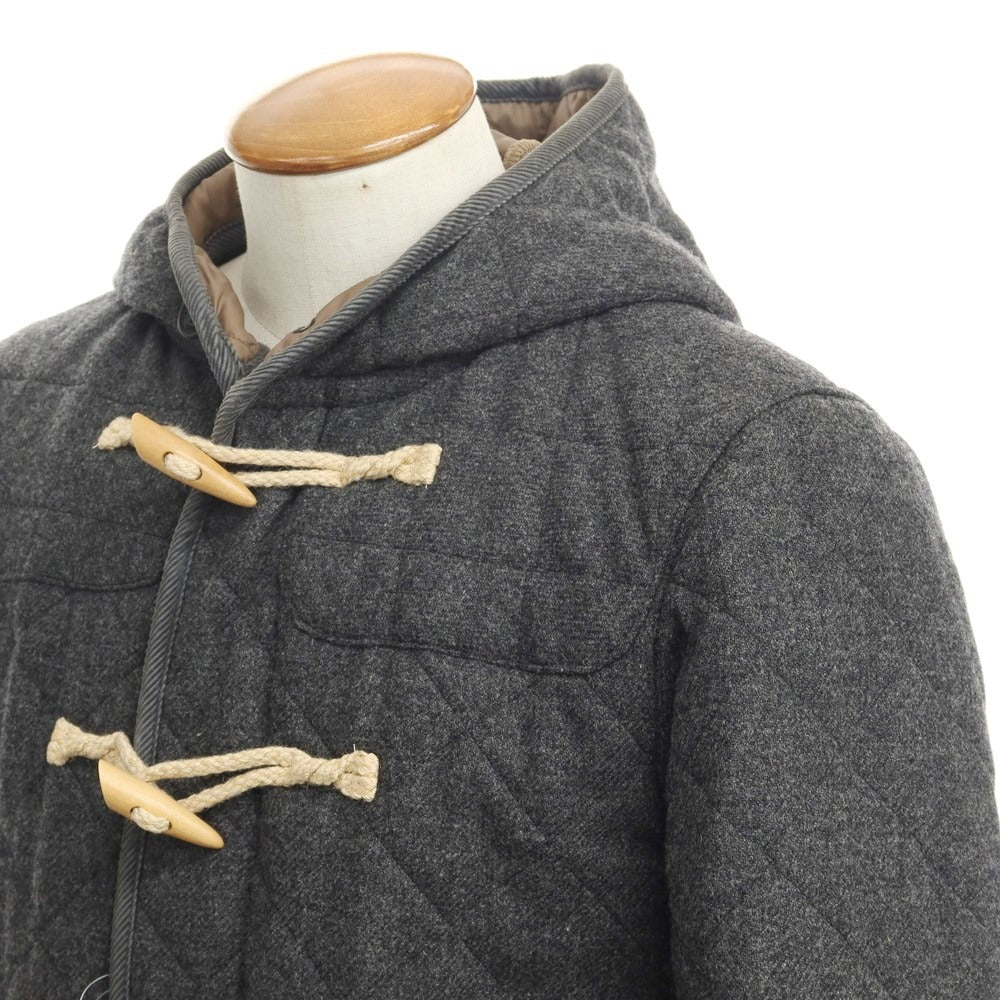 【中古】ラベンハム LAVENHAM ウール キルティング ダッフルコート グレー【サイズ38】【GRY】【A/W】【状態ランクC】【メンズ】【768975】 BPD