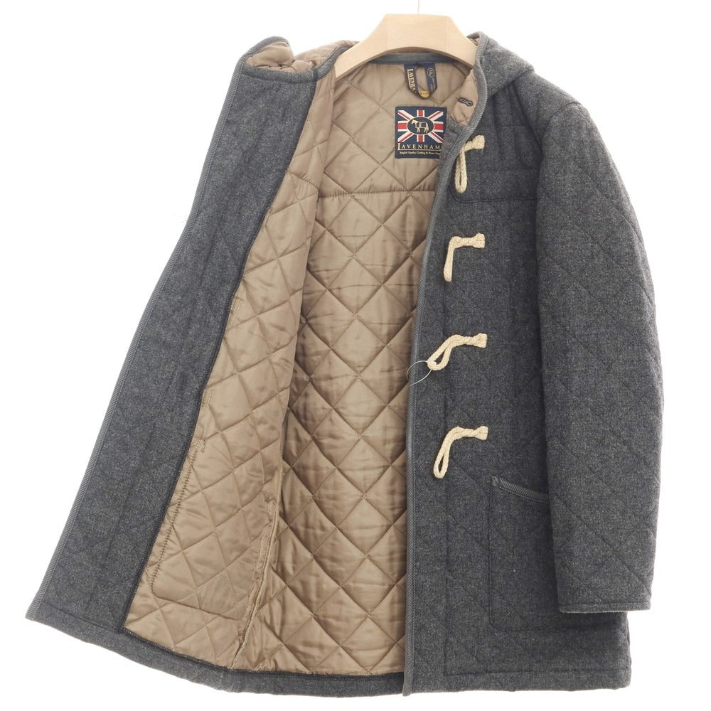 [Used] LAVENHAM Wool Quilted Duffle Coat Gray [Size 38] [GRY] [A/W] [Condition Rank C] [Men&