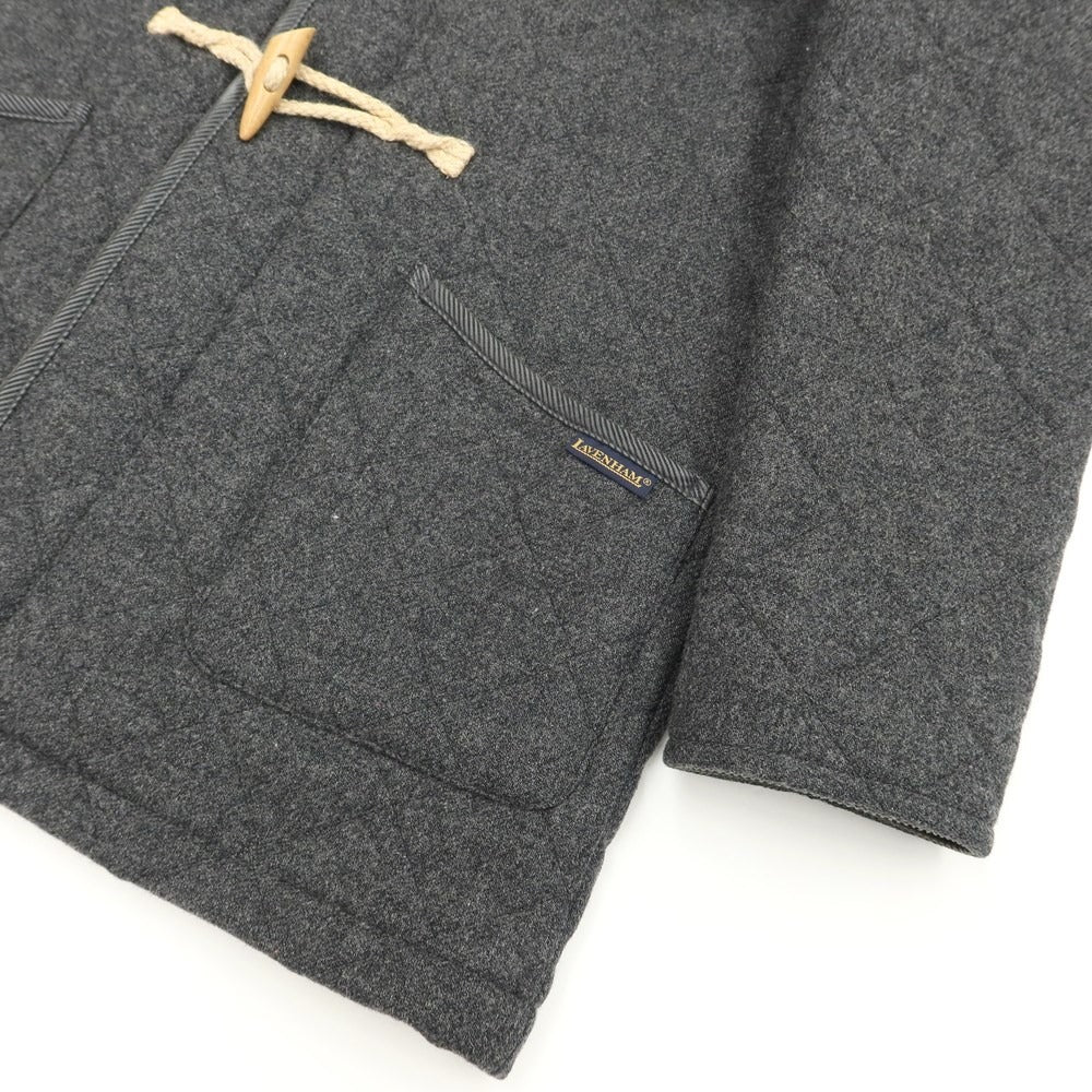 [Used] LAVENHAM Wool Quilted Duffle Coat Gray [Size 38] [GRY] [A/W] [Condition Rank C] [Men&