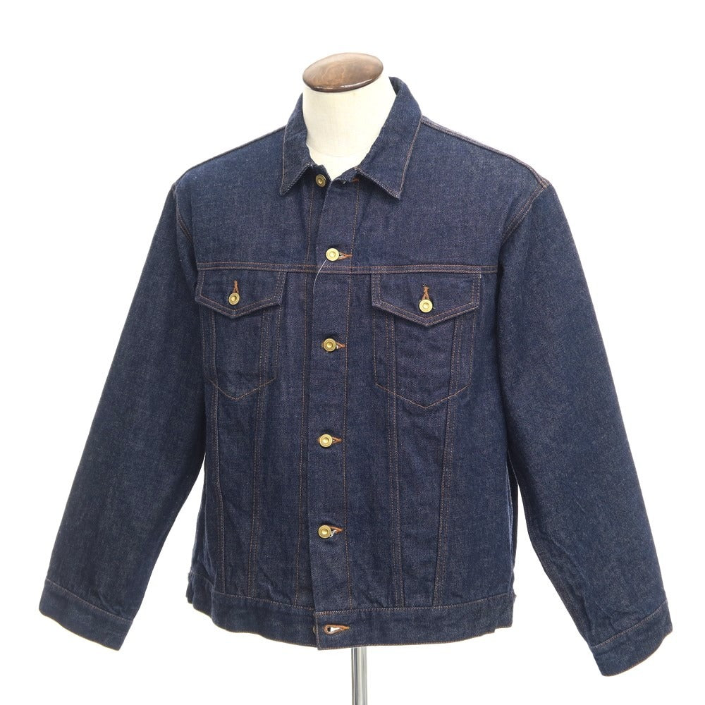 【中古】ビーミング ライフストア バイ ビームス B:MING LIFE STORE by BEAMS FIRE SERVICEコラボ  デニムジャケット Gジャン インディゴ【サイズONE】【NVY】【S/S/A/W】【状態ランクB】【メンズ】【768974】 EPD