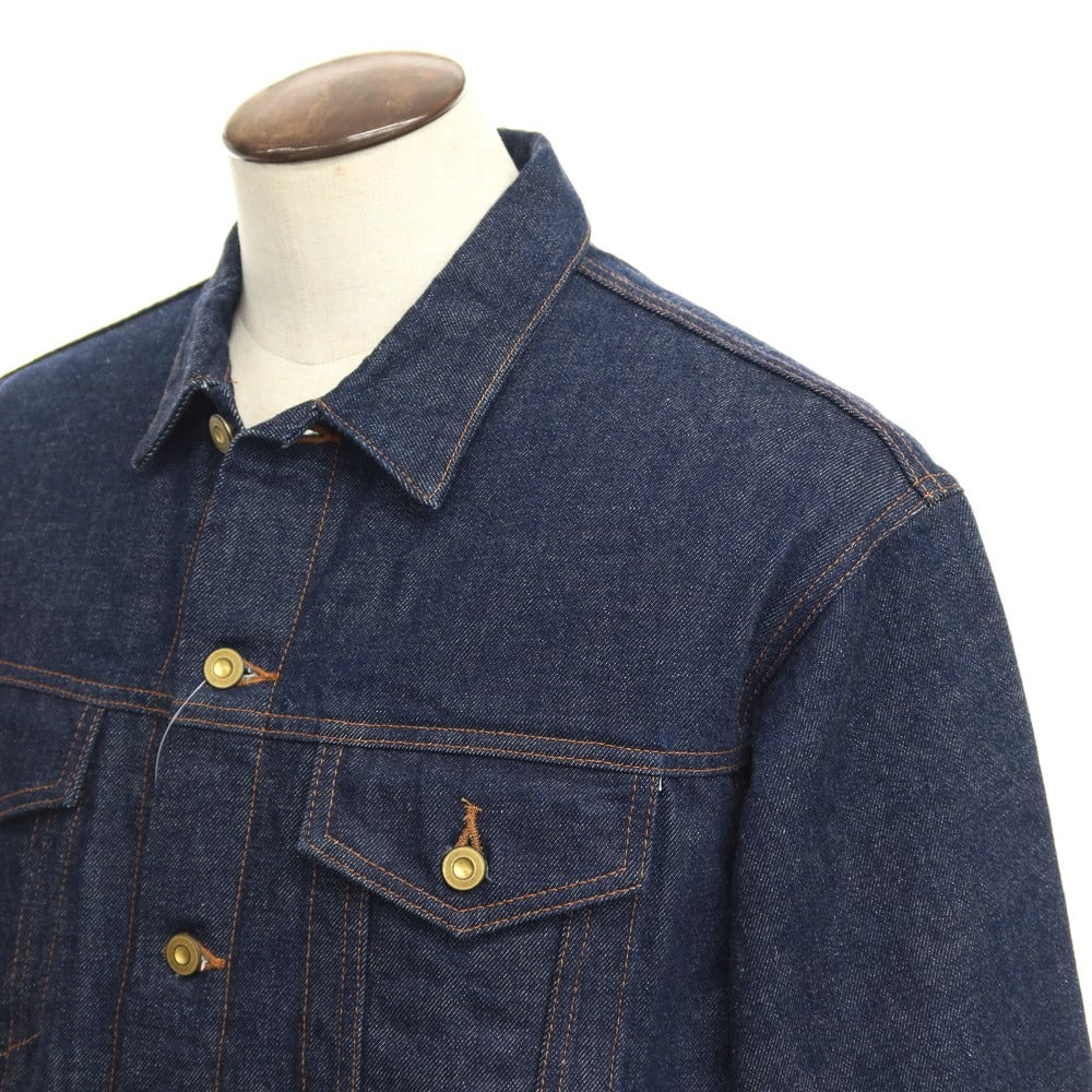 【中古】ビーミング ライフストア バイ ビームス B:MING LIFE STORE by BEAMS FIRE SERVICEコラボ  デニムジャケット Gジャン インディゴ【サイズONE】【NVY】【S/S/A/W】【状態ランクB】【メンズ】【768974】 EPD