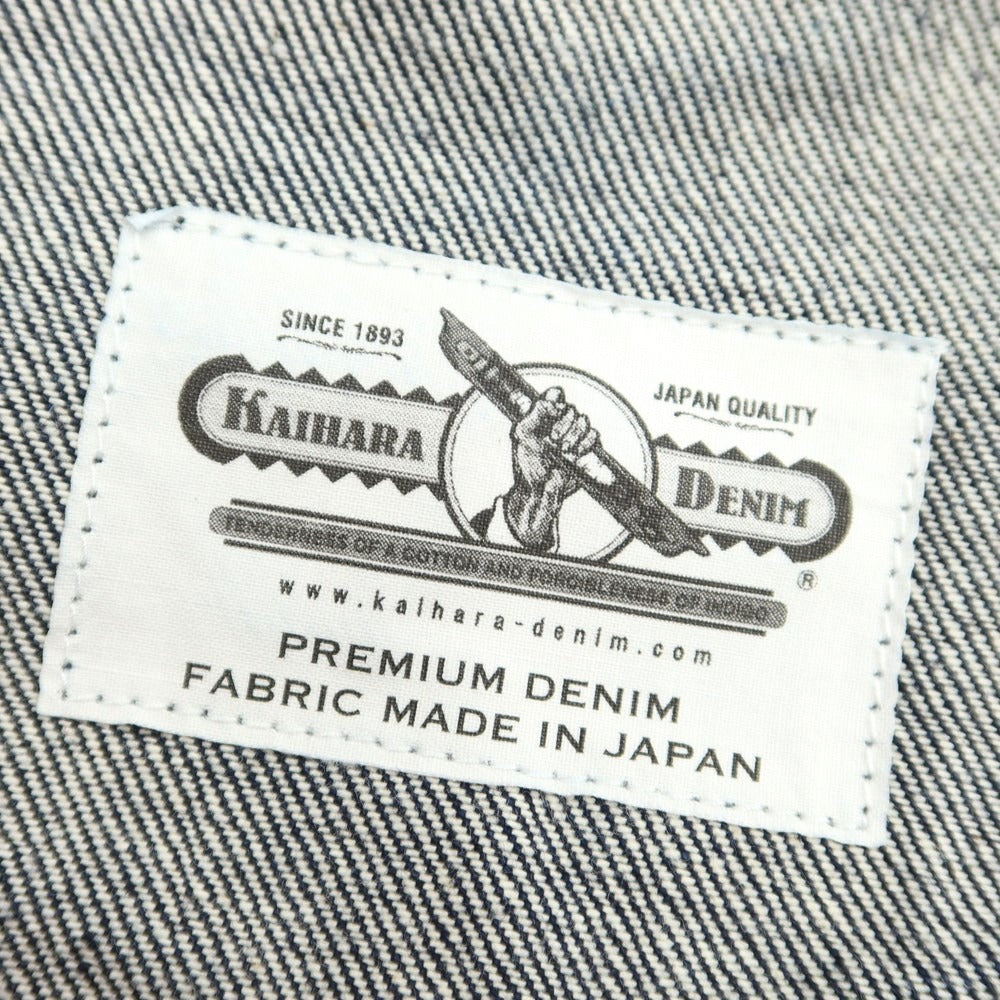[Used] B:MING LIFE STORE by BEAMS FIRE SERVICE collaboration denim jacket, G-jacket, indigo [Size ONE] [NVY] [S/S/A/W] [Condition Rank B] ​​[Men&