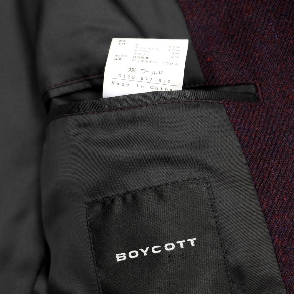 ボイコット BOYCOTT パーカー 厚手 サイズ3（L） 黒色 - ジャケット