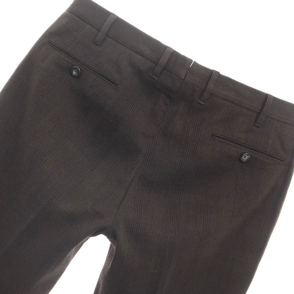 [Used] GTA Cotton Wool Casual Slacks Pants Dark Brown x Black [Size 48] [BRW] [S/S] [Condition Rank B] ​​[Men&