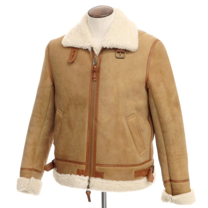 [Used] Cinquanta Mouton Leather B-3 Flight Jacket Light Brown [Size 52] [BRW] [A/W] [Condition Rank B] ​​[Men&