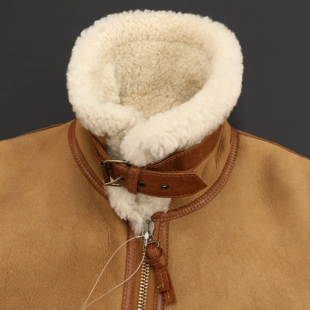 [Used] Cinquanta Mouton Leather B-3 Flight Jacket Light Brown [Size 52] [BRW] [A/W] [Condition Rank B] ​​[Men&