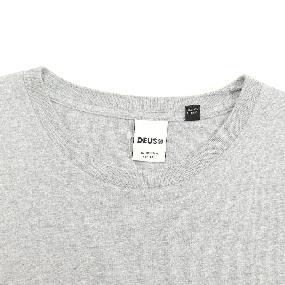 [Used] Deus Ex Machina crew neck short sleeve T-shirt gray [Size XS] [GRY] [S/S] [Condition Rank C] [Men&