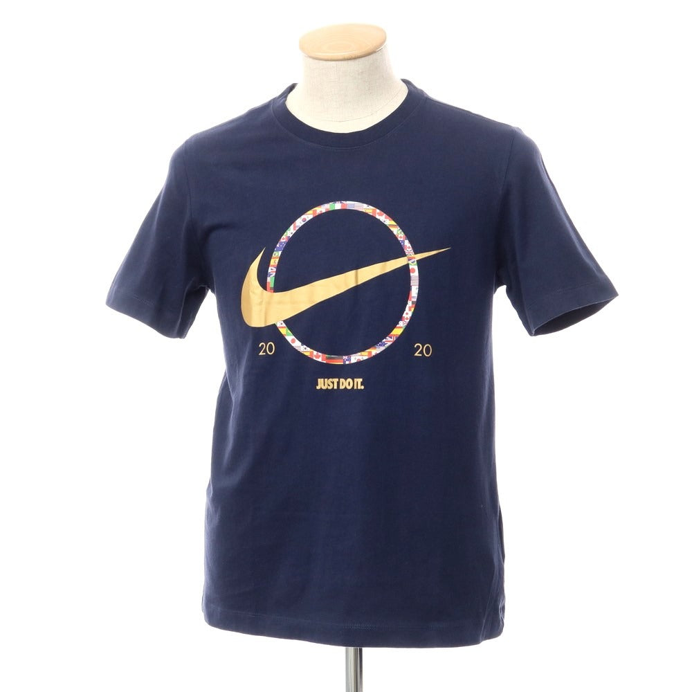 【中古】ナイキ NIKE コットン プリント 半袖Ｔシャツ  ネイビー【サイズS】【NVY】【S/S】【状態ランクB】【メンズ】【769679】
[EPD]