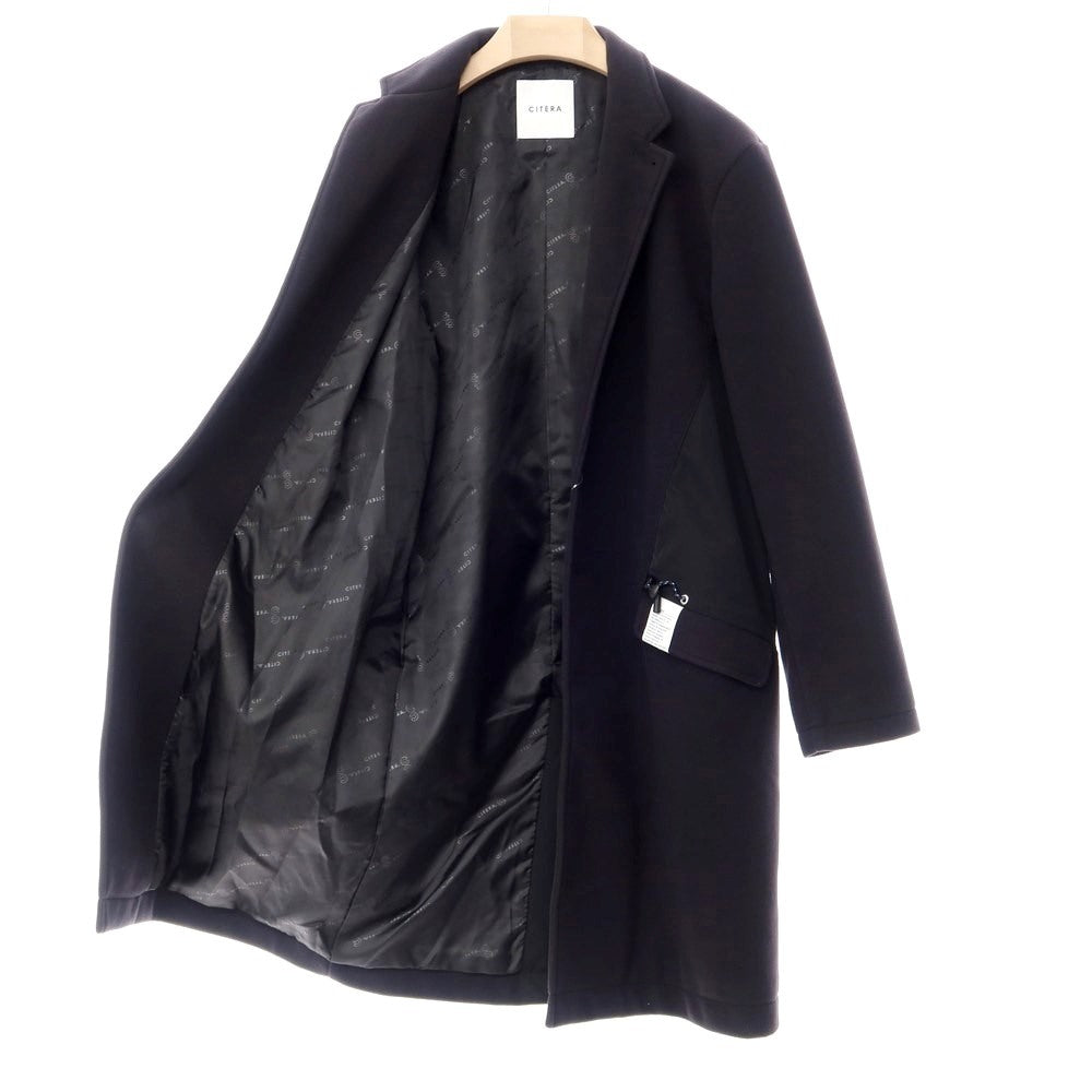 [Used] CITERA fleece Chesterfield coat, black [Size L] [BLK] [A/W] [Condition rank B] ​​[Men&