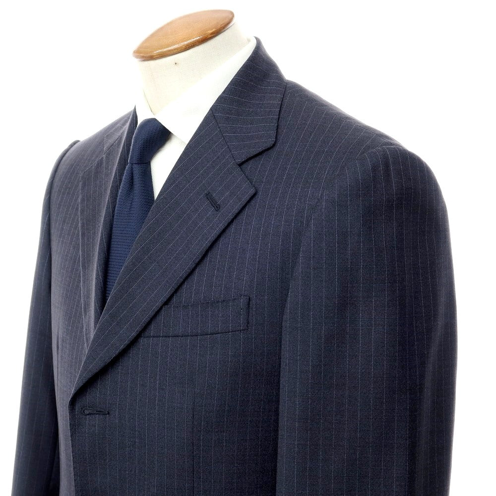 [Used] Sartoria Partenopea Wool Striped 3-Button Suit Navy [Size 46] [NVY] [A/W] [Condition Rank C] [Men&