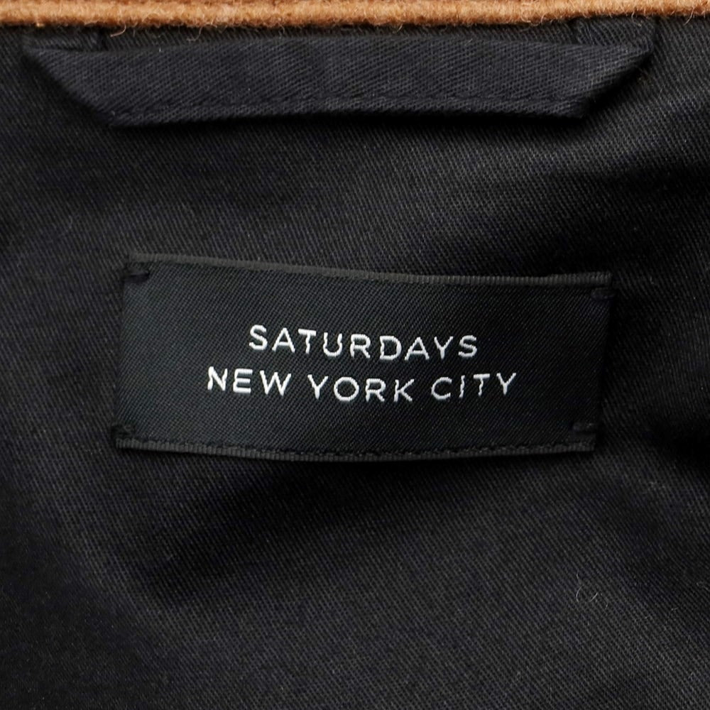 [Used] Saturdays NYC Polyester Rayon Work Jacket Blouson Brown [Size L] [BRW] [A/W] [Condition Rank B] ​​[Men&