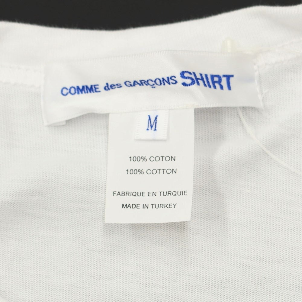 [Used] [Unused] COMME des GARCONS SHIRT Long sleeve T-shirt
 White [Size M] [WHT] [S/S/A/W] [Condition Rank S] [Men&