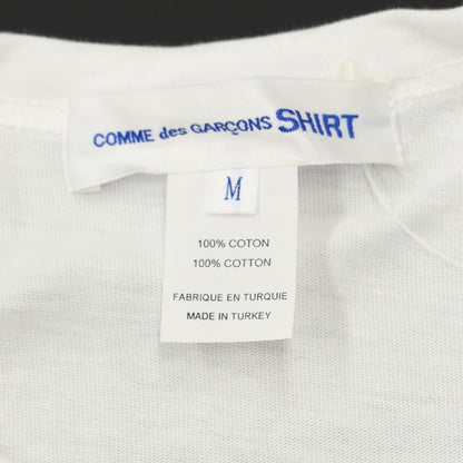 【中古】【未使用】コムデギャルソンシャツ COMME des GARCONS SHIRT 長袖Ｔシャツ
 ホワイト【サイズM】【WHT】【S/S/A/W】【状態ランクS】【メンズ】
【778880】 EPD