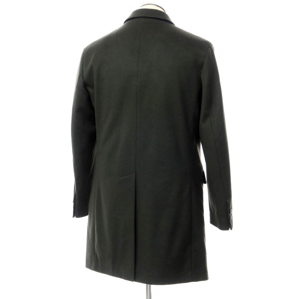 [Used] PALTO wool cashmere double-breasted chester coat dark green [size 50] [GRN] [A/W] [Condition rank A] [Men&