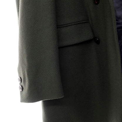 [Used] PALTO wool cashmere double-breasted chester coat dark green [size 50] [GRN] [A/W] [Condition rank A] [Men&