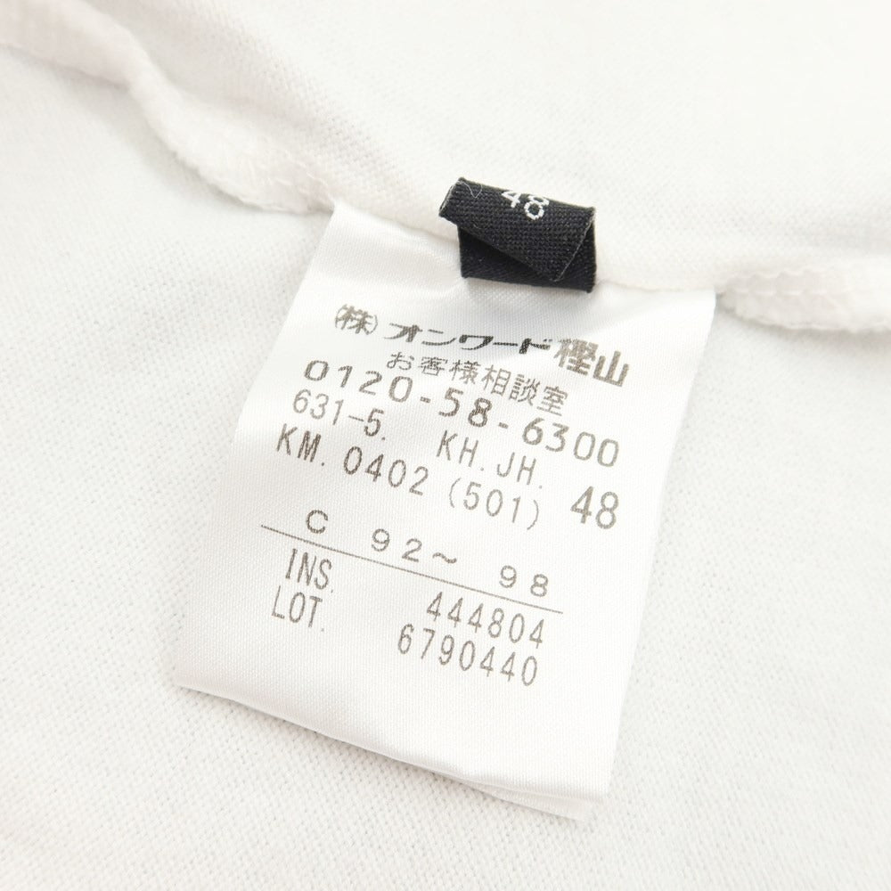 [Used] JOSEPH HOMME short-sleeved T-shirt
 White [Size 48] [WHT] [S/S] [Condition Rank B] ​​[Men&