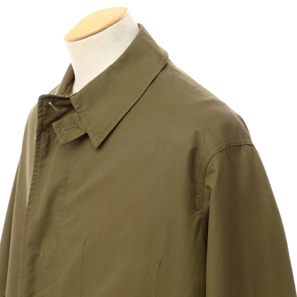 【中古】スタジオニコルソン STUDIO NICHOLSON ステンカラーコート
 オリーブ【サイズS】【GRN】【S/S】【状態ランクB】【メンズ】
【769797】 EPD
