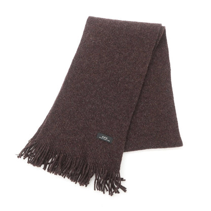 [Used] A.P.C. APC Gloves and Scarf Set Bordeaux [BRW] [A/W] [Condition Rank B] ​​[Men&
