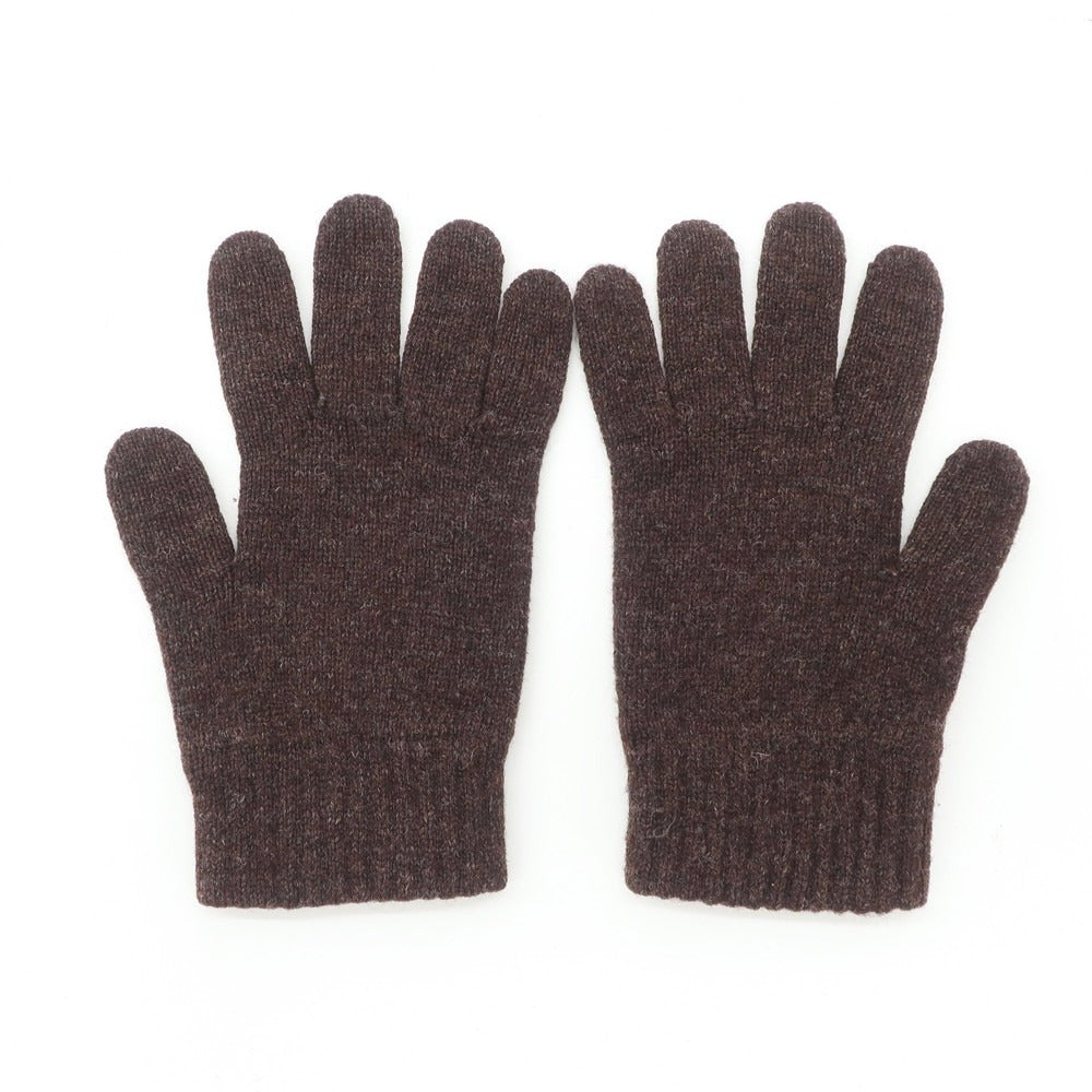 [Used] A.P.C. APC Gloves and Scarf Set Bordeaux [BRW] [A/W] [Condition Rank B] ​​[Men&