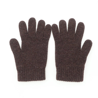 [Used] A.P.C. APC Gloves and Scarf Set Bordeaux [BRW] [A/W] [Condition Rank B] ​​[Men&