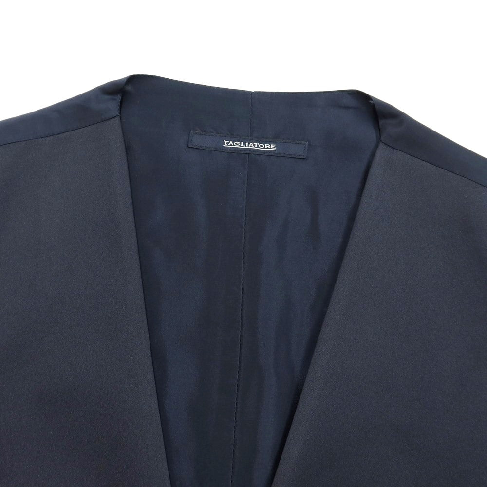 [Used] TAGLIATORE Polyester Dress Gilet Vest Navy [Size 52] [NVY] [S/S] [Condition Rank B] ​​[Men&