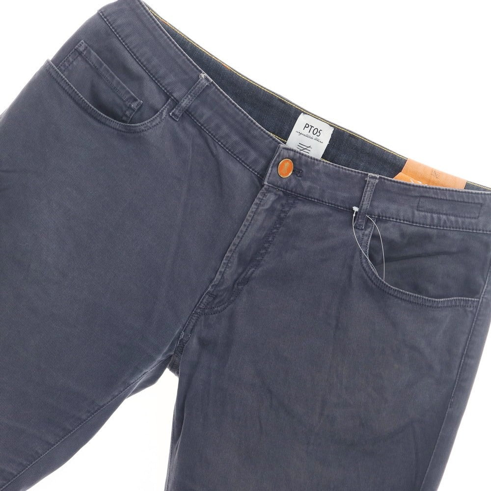 [Used] PT05 SOUL Stretch Cotton 5 Pocket Pants Navy [Size 37] [NVY] [S/S] [Condition Rank C] [Men&