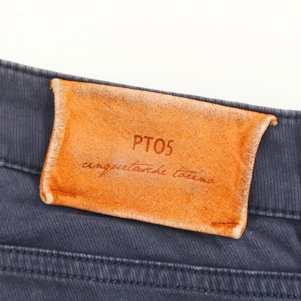 [Used] PT05 SOUL Stretch Cotton 5 Pocket Pants Navy [Size 37] [NVY] [S/S] [Condition Rank C] [Men&