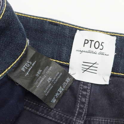 [Used] PT05 SOUL Stretch Cotton 5 Pocket Pants Navy [Size 37] [NVY] [S/S] [Condition Rank C] [Men&