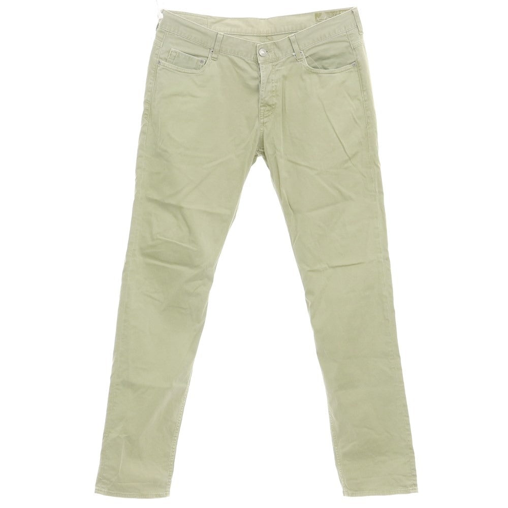 [Used] Care label Stretch cotton 5 pocket pants Light green [Size 36] [GRN] [S/S] [Condition rank D] [Men&