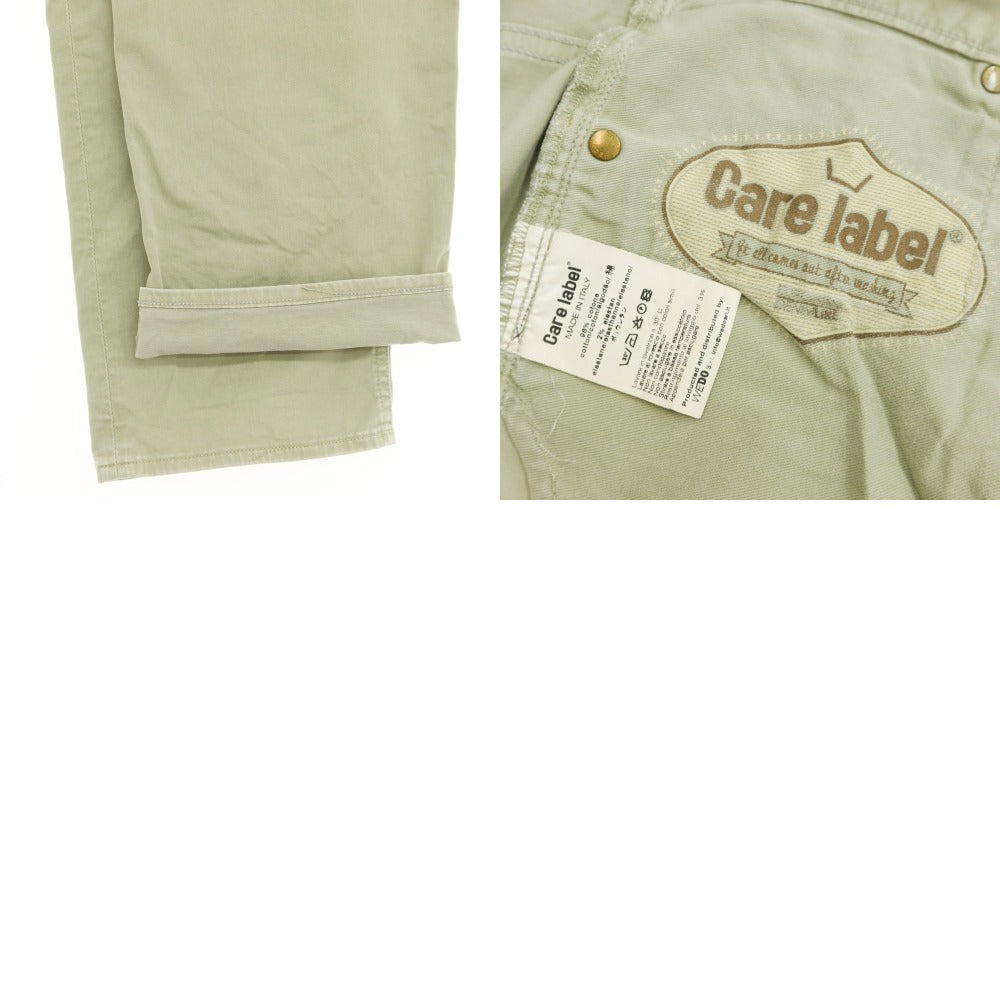 [Used] Care label Stretch cotton 5 pocket pants Light green [Size 36] [GRN] [S/S] [Condition rank D] [Men&