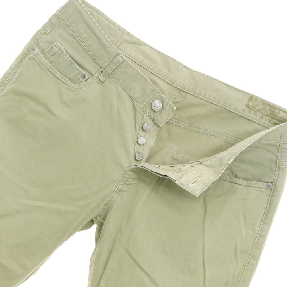 [Used] Care label Stretch cotton 5 pocket pants Light green [Size 36] [GRN] [S/S] [Condition rank D] [Men&