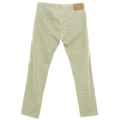 [Used] Care label Stretch cotton 5 pocket pants Light green [Size 36] [GRN] [S/S] [Condition rank D] [Men&