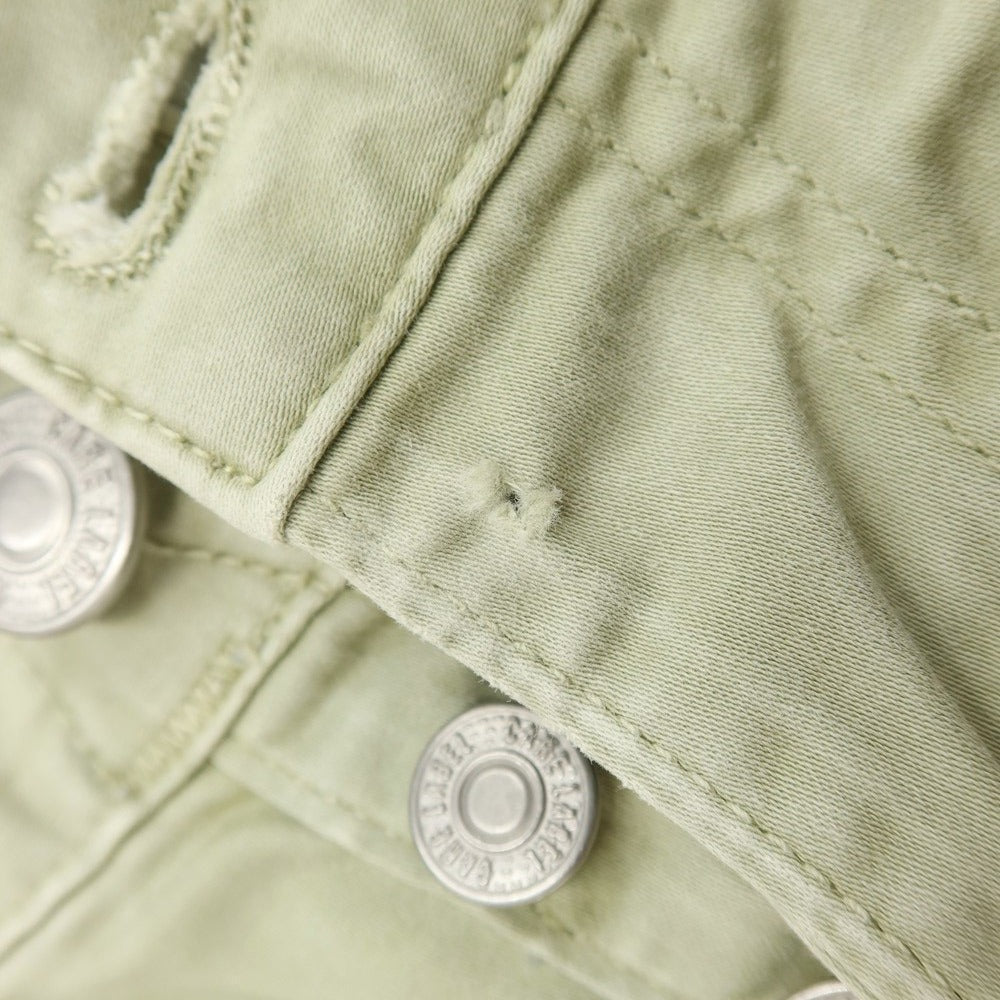 [Used] Care label Stretch cotton 5 pocket pants Light green [Size 36] [GRN] [S/S] [Condition rank D] [Men&