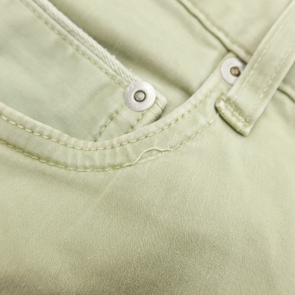 [Used] Care label Stretch cotton 5 pocket pants Light green [Size 36] [GRN] [S/S] [Condition rank D] [Men&