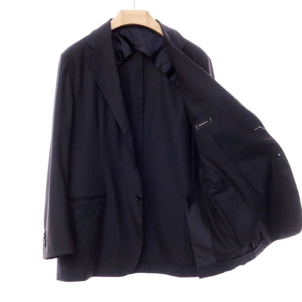 [Used] Sartorio Wool Unconstructed Tailored Jacket Dark Navy [Size 52] [NVY] [S/S] [Condition Rank C] [Men&