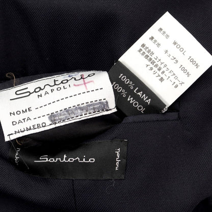 [Used] Sartorio Wool Unconstructed Tailored Jacket Dark Navy [Size 52] [NVY] [S/S] [Condition Rank C] [Men&