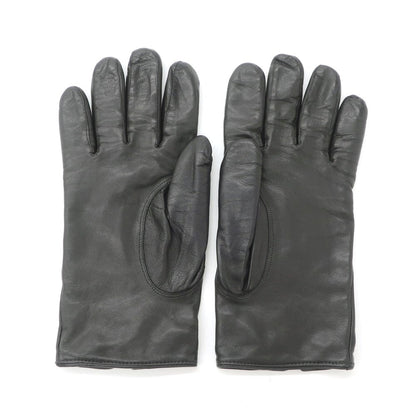 [Used] Hackett London Wool-lined Leather Gloves, Black [BLK] [A/W] [Condition Rank B] ​​[Men&
