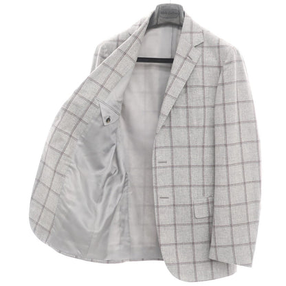 【新品アウトレット】スティレ ラティーノ STILE LATINO 3つボタンスーツ
 ライトグレーxレッド【サイズ48】【GRY】【A/W】【状態ランクN-】【メンズ】
【778897】 BPD