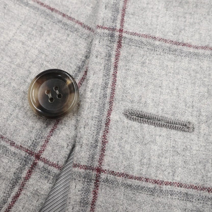 【新品アウトレット】スティレ ラティーノ STILE LATINO 3つボタンスーツ
 ライトグレーxレッド【サイズ48】【GRY】【A/W】【状態ランクN-】【メンズ】
【778897】 BPD