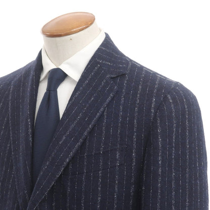 [New Outlet] STILE LATINO 3-Button Suit
 Navy x White [Size 48] [NVY] [A/W] [Condition Rank N-] [Men&