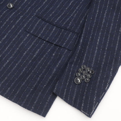 [New Outlet] STILE LATINO 3-Button Suit
 Navy x White [Size 48] [NVY] [A/W] [Condition Rank N-] [Men&