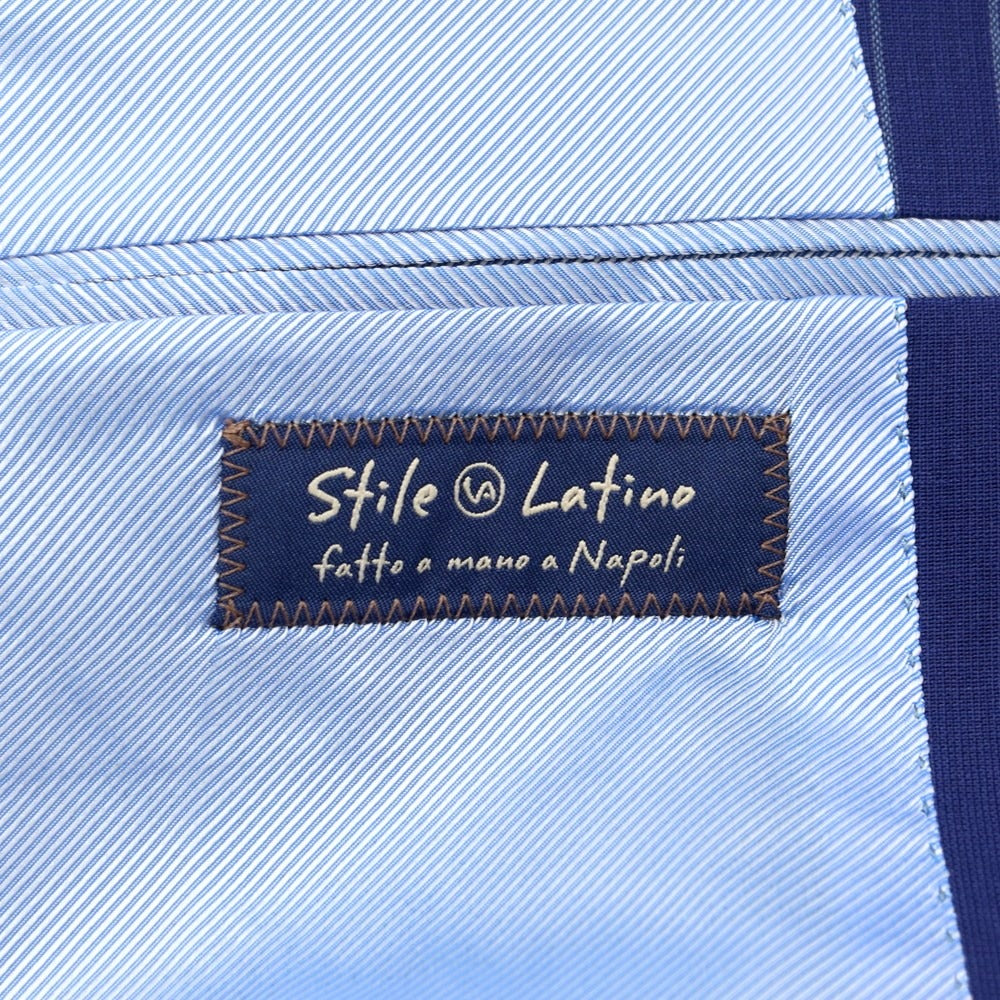 【新品】スティレ ラティーノ STILE LATINO 3つボタンスーツ
 ネイビーブルー【サイズ44】【BLU】【S/S】【状態ランクN】【メンズ】
【769772】 DPD