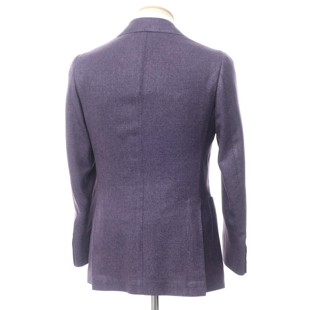 [New] STILE LATINO Wool Linen 3B Tailored Jacket Purple [Size 44 Drop 8] [PUP] [A/W] [Condition Rank N] [Men&