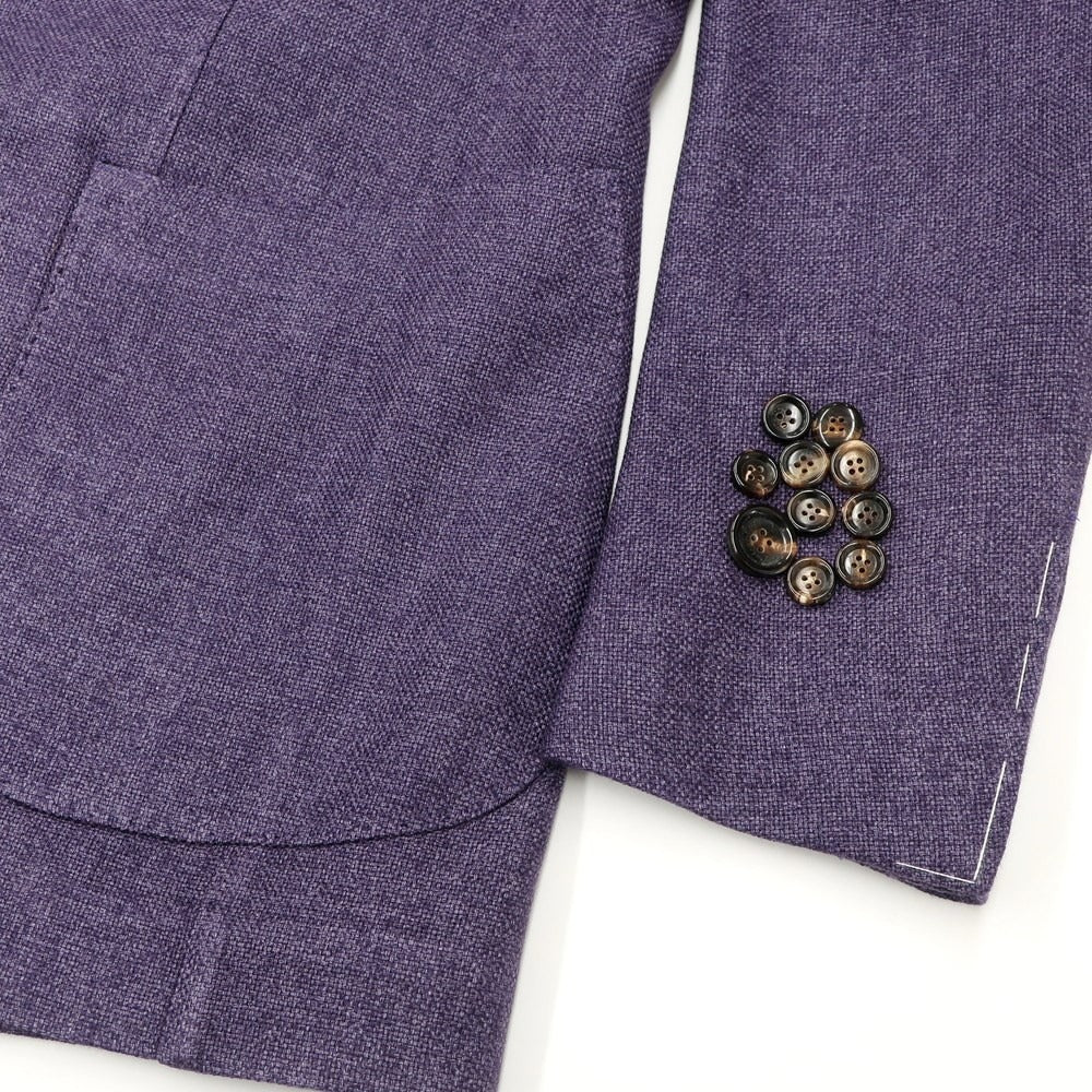 [New] STILE LATINO Wool Linen 3B Tailored Jacket Purple [Size 44 Drop 8] [PUP] [A/W] [Condition Rank N] [Men&