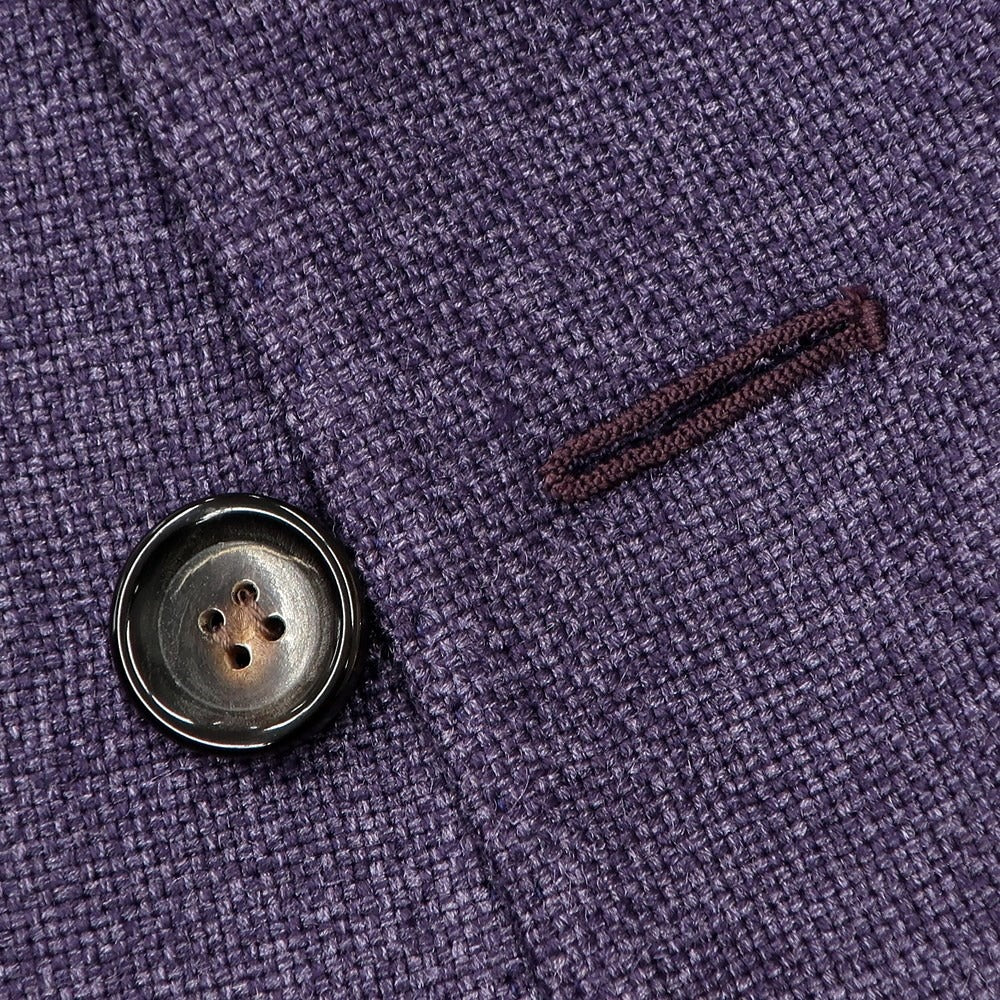 [New] STILE LATINO Wool Linen 3B Tailored Jacket Purple [Size 44 Drop 8] [PUP] [A/W] [Condition Rank N] [Men&