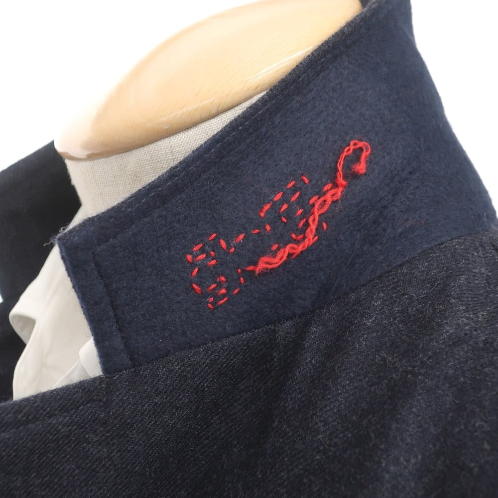 [New] GUIDO DI RICCIO LIMA Wool Hand Stitched Jacket Navy [Size 44] [NVY] [A/W] [Condition Rank N] [Men&