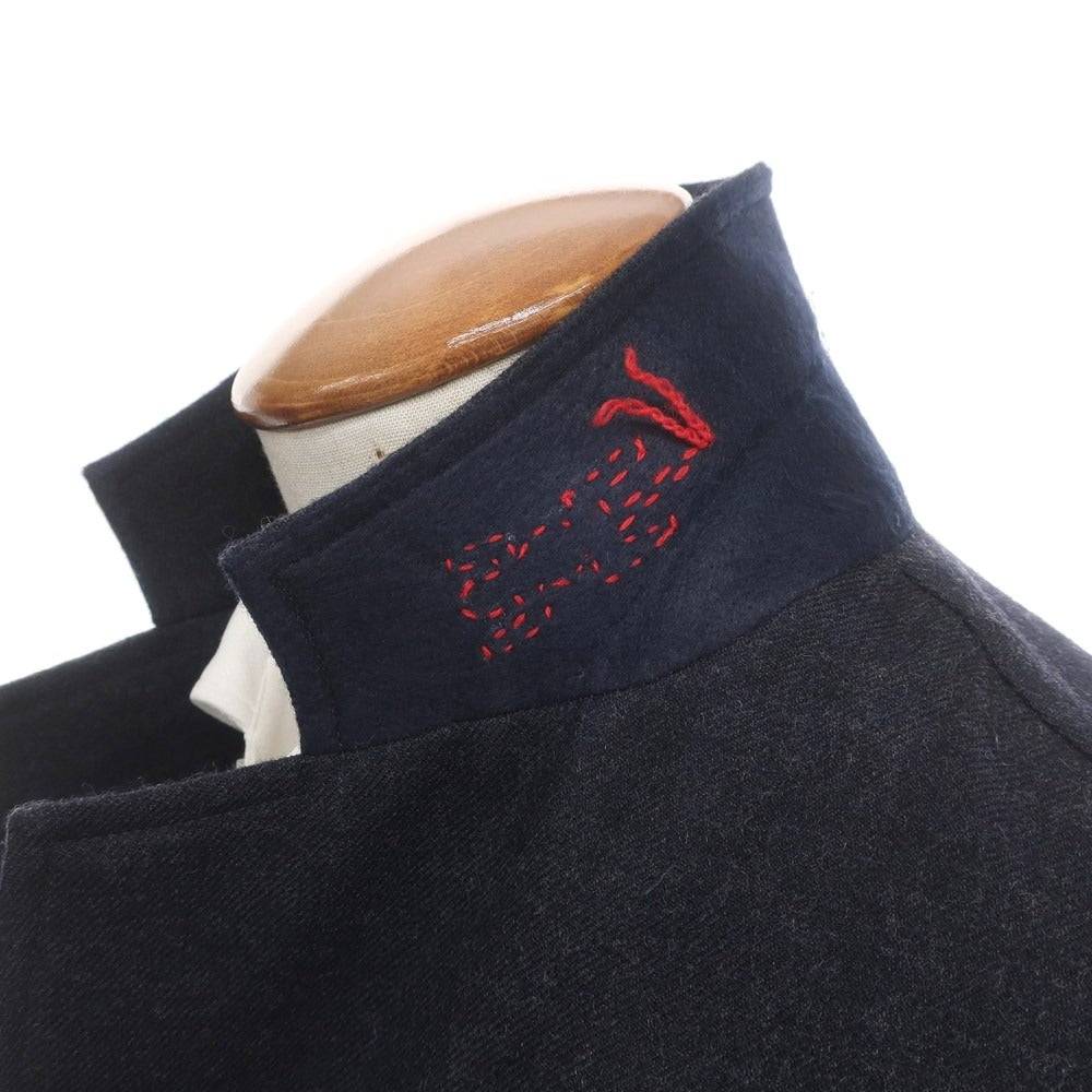 [New] GUIDO DI RICCIO LIMA Wool Hand Stitched Jacket Navy [Size 46] [NVY] [A/W] [Condition Rank N] [Men&