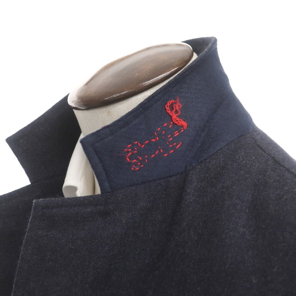 [New] GUIDO DI RICCIO LIMA Wool Hand Stitched Jacket Navy [Size 50] [NVY] [A/W] [Condition Rank N] [Men&