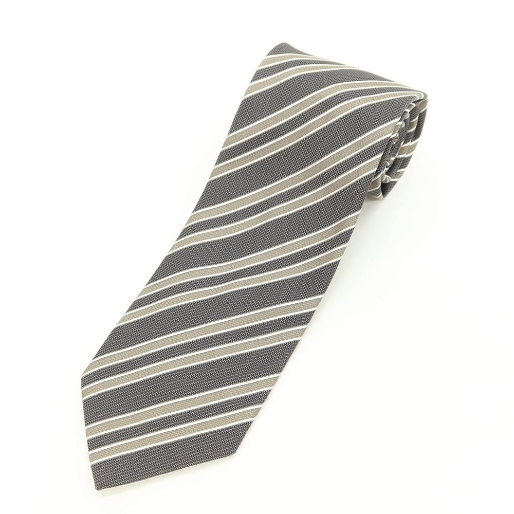 [Used] Franco Minucci 3-fold silk tie, grey [GRY] [S/S/A/W] [Condition rank A] [Men&